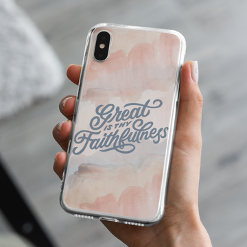 Great is Thy Faithfulness iPhone Case