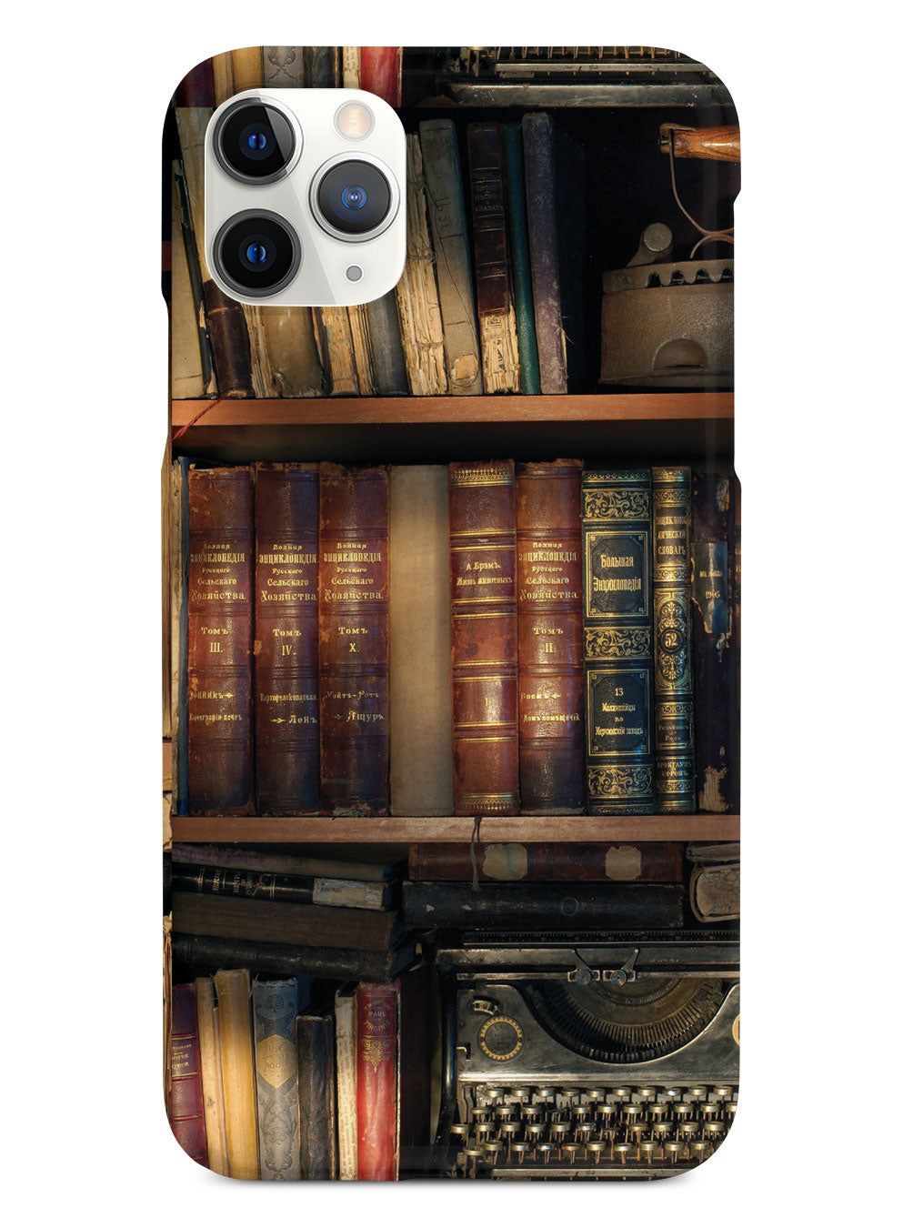 Vintage Bookshelf White Case Inspiredcases