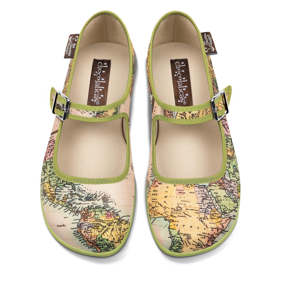 Antique Voyage Women's Mary Jane Flat 