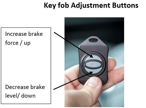 Key Fob Adjustment Buttons