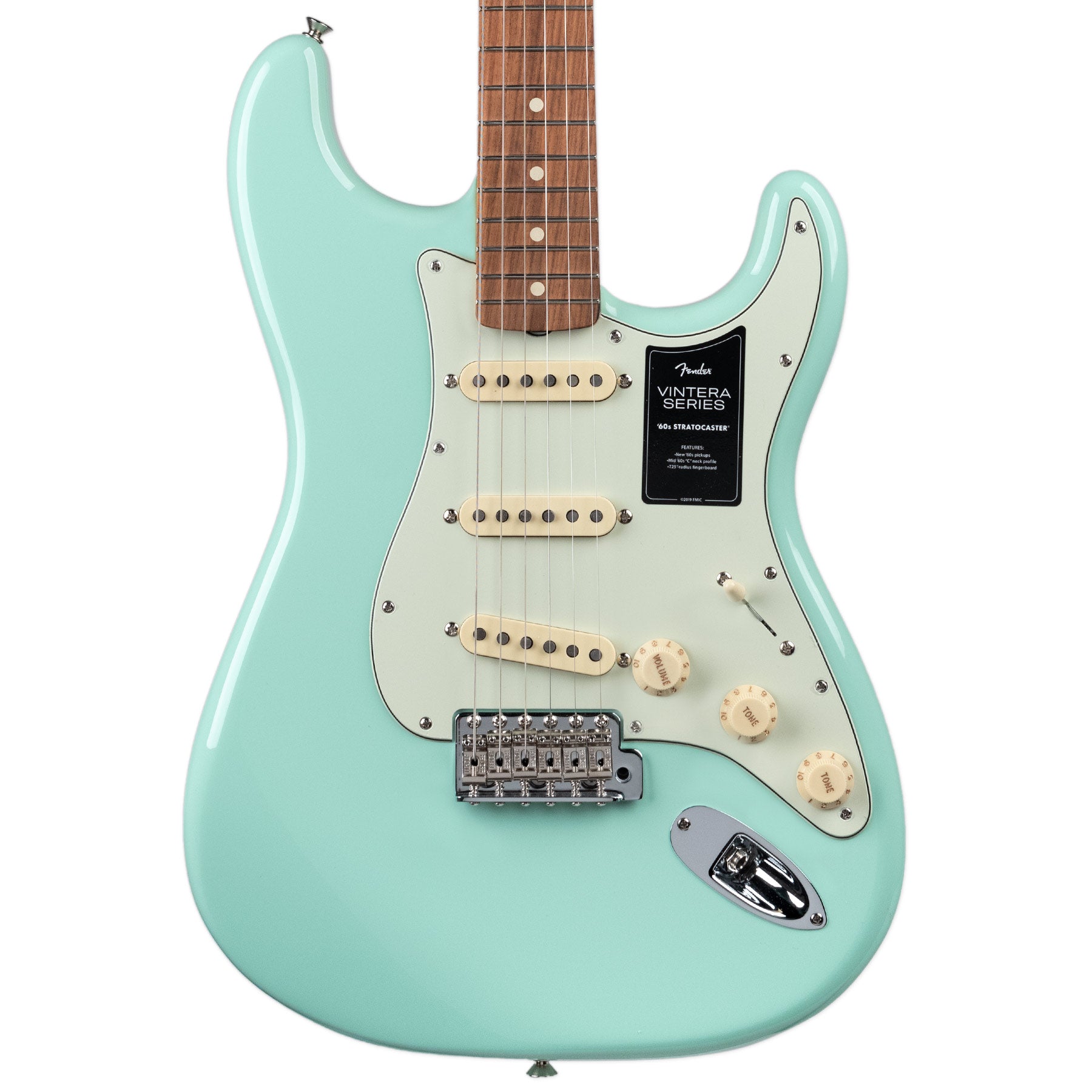 FENDER VINTERA 60S STRATOCASTER - SURF GREEN | Stang Guitars