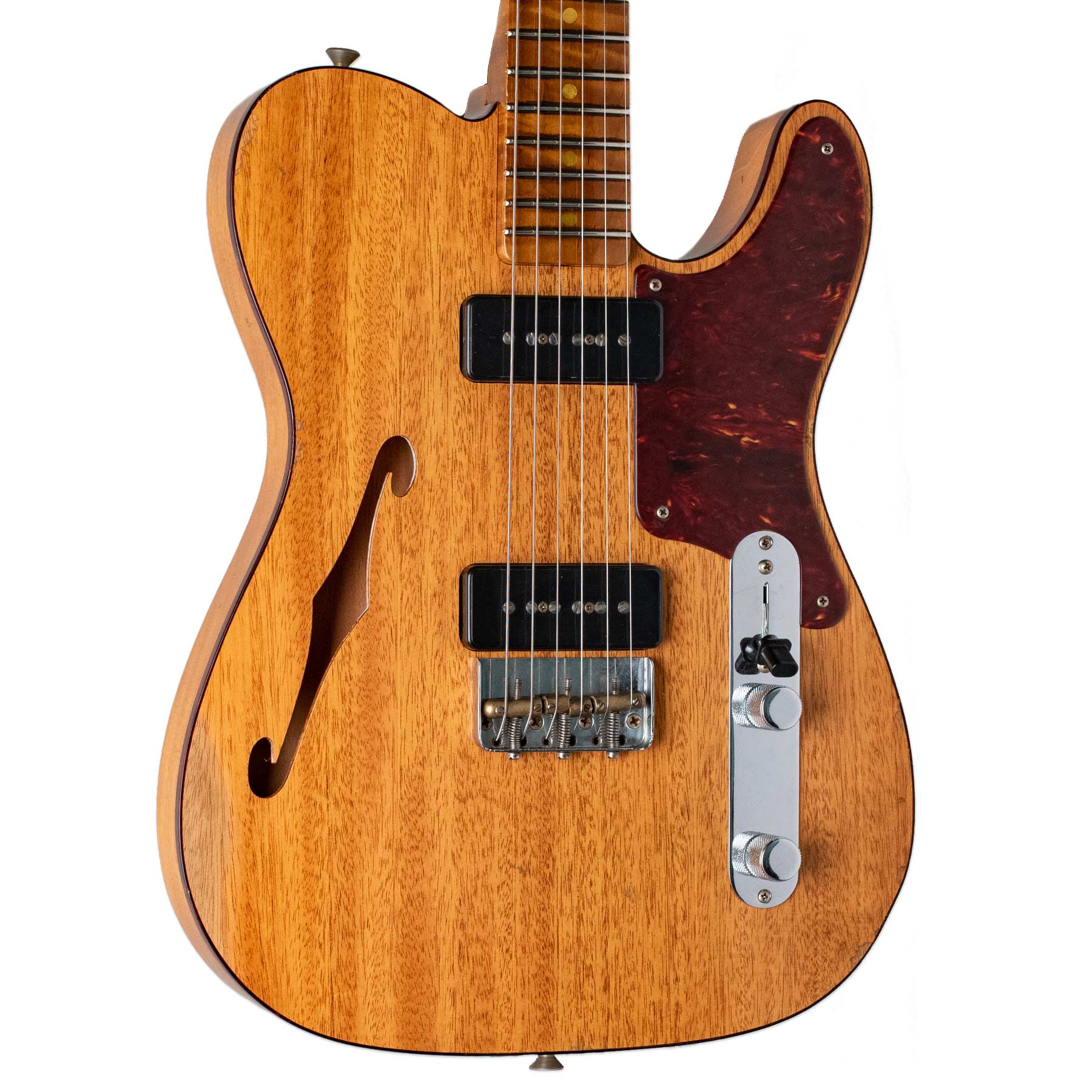 テレビで話題】 P90 Thinline Telecaster シースルー黒 おもちゃ