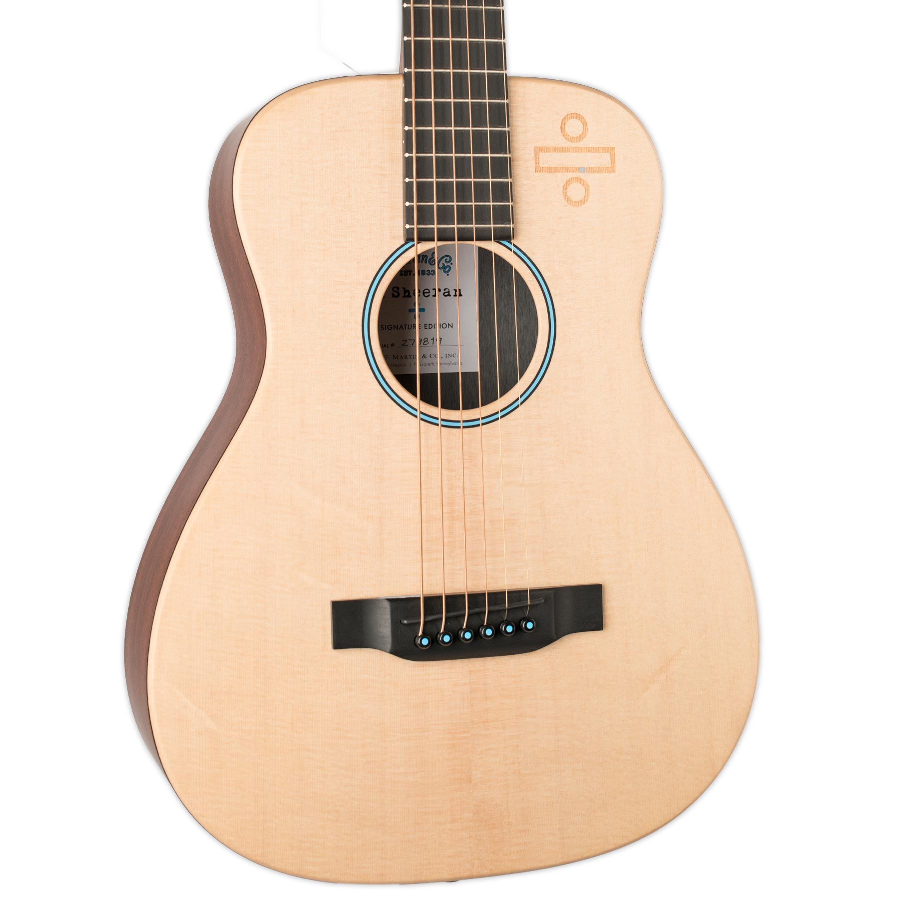 MARTIN LX ED SHEERAN 3 W/SONITONE PICKUP AND GIGBAG | Stang Guitars