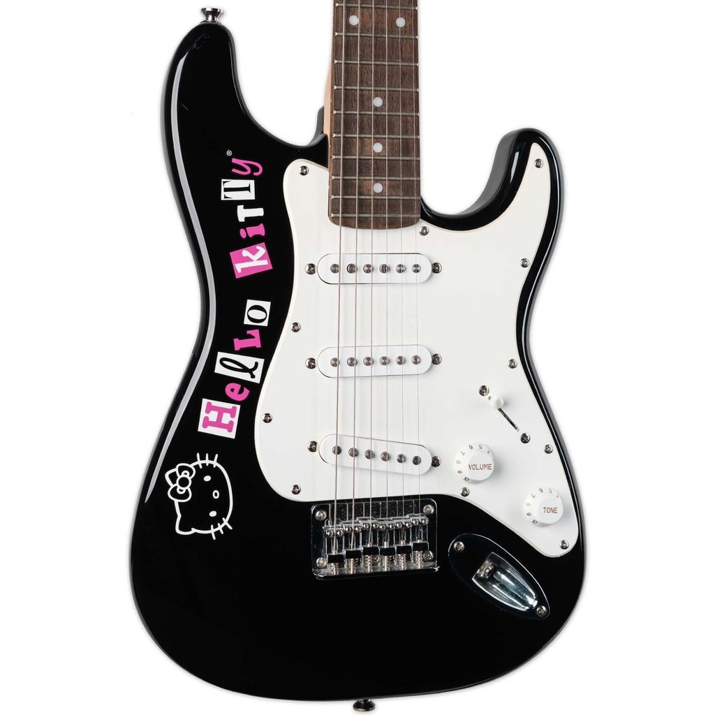 USED SQUIER MINI HELLO KITTY STRATOCASTER | Stang Guitars
