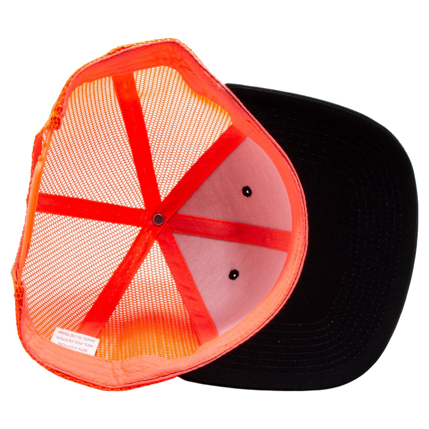 PB222 Pit Bull Cambridge Trucker Hat [Black/Neon Orange] – Pit Bull Cap