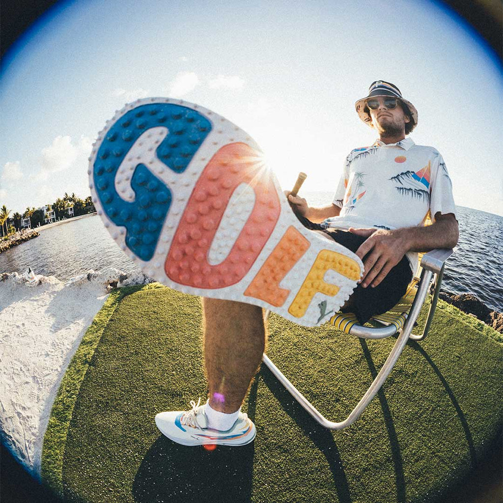 fisheye golf photo