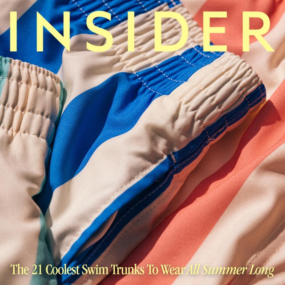 Insider Magazine cover bathing suits