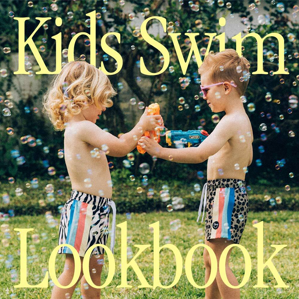Duvin Kids Swim Shorts Lookbook
