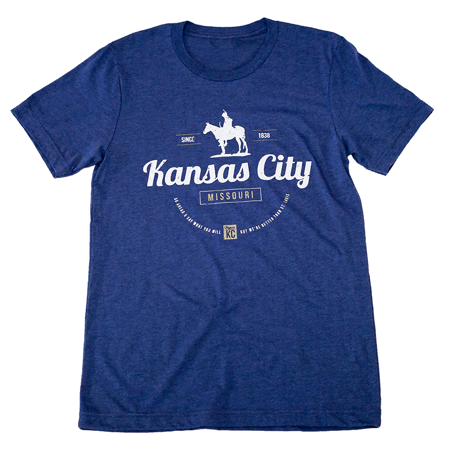 Kansas City Skyline with Scout - KC Shirts