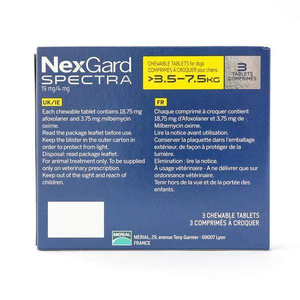 nexgard spectra for dogs 7.6 15kg