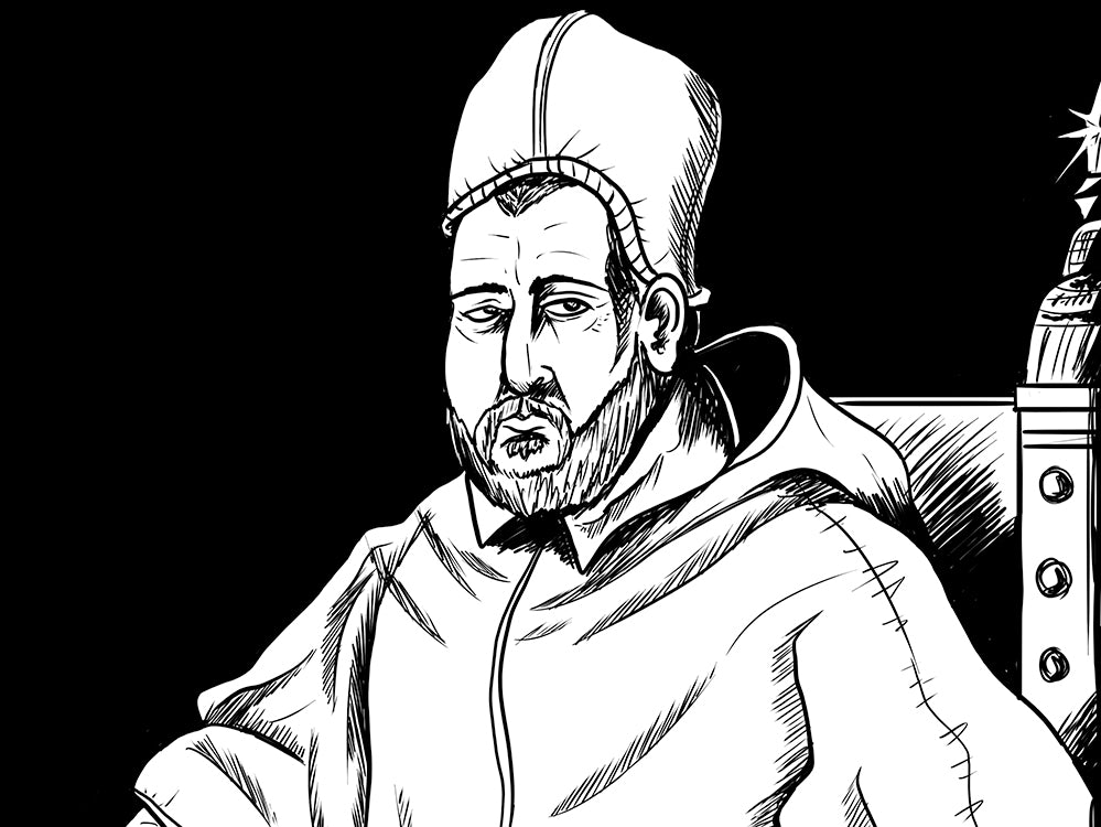 An illustration of Pope Clement VIII.