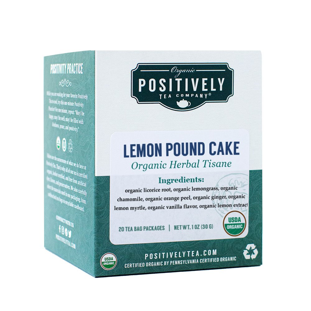 Lemon Pound Cake Herbal - Tea Bags