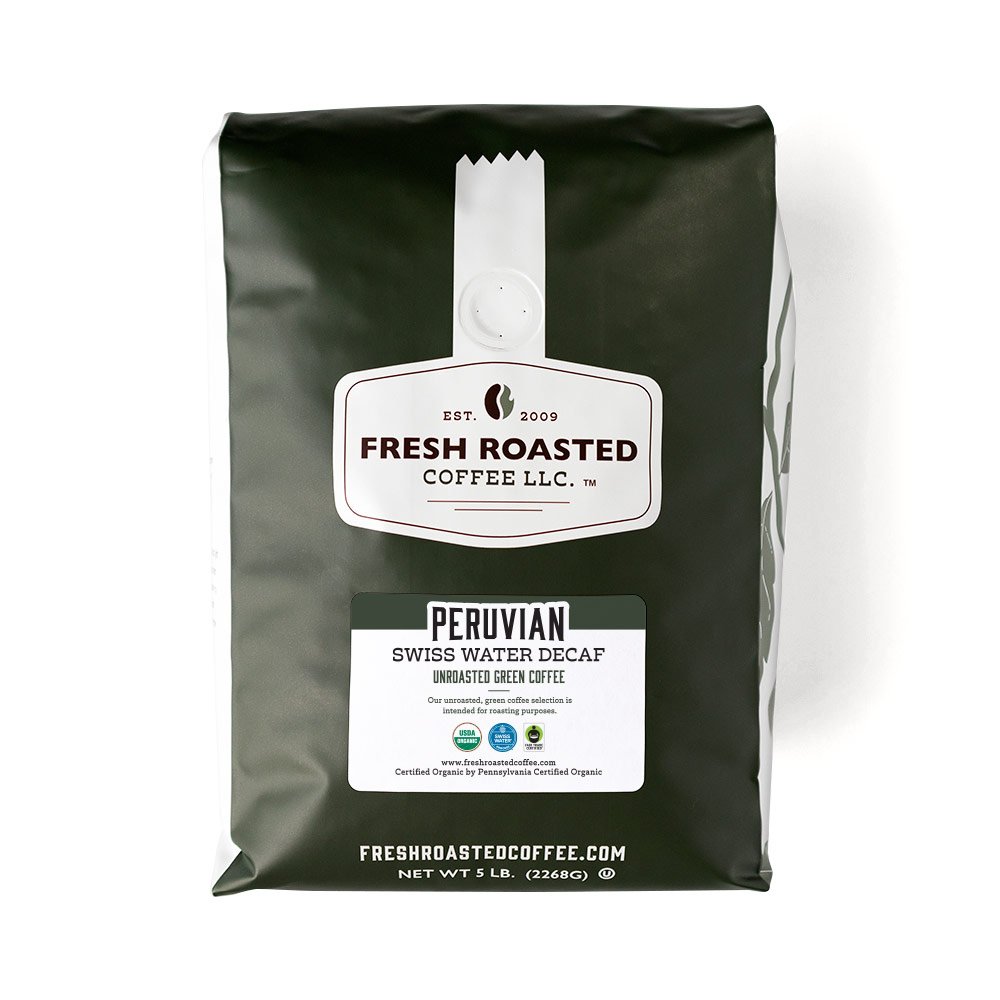 Organic Peruvian Water-Processed Decaf - Unroasted Coffee