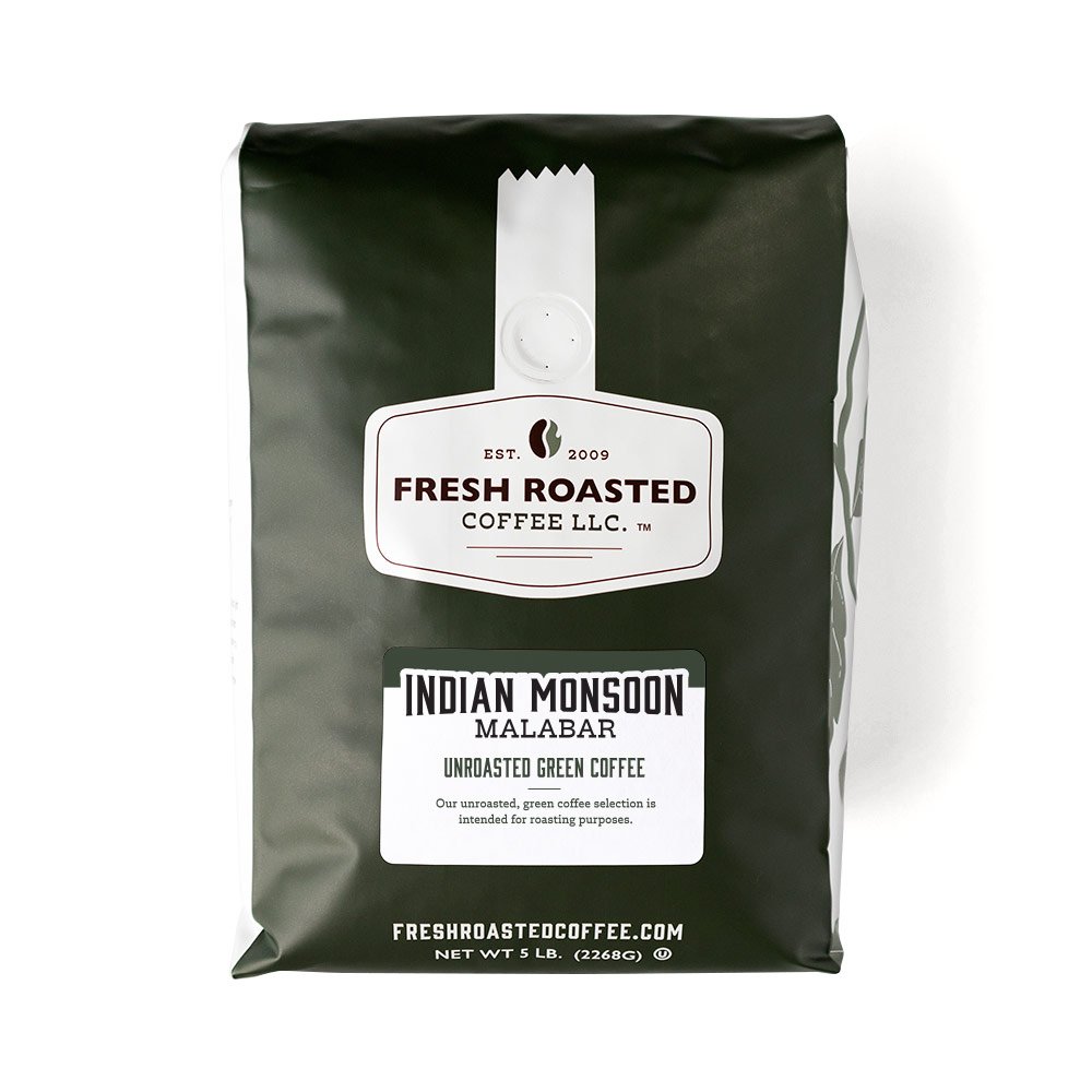 Indian Monsoon Malabar - Unroasted Coffee