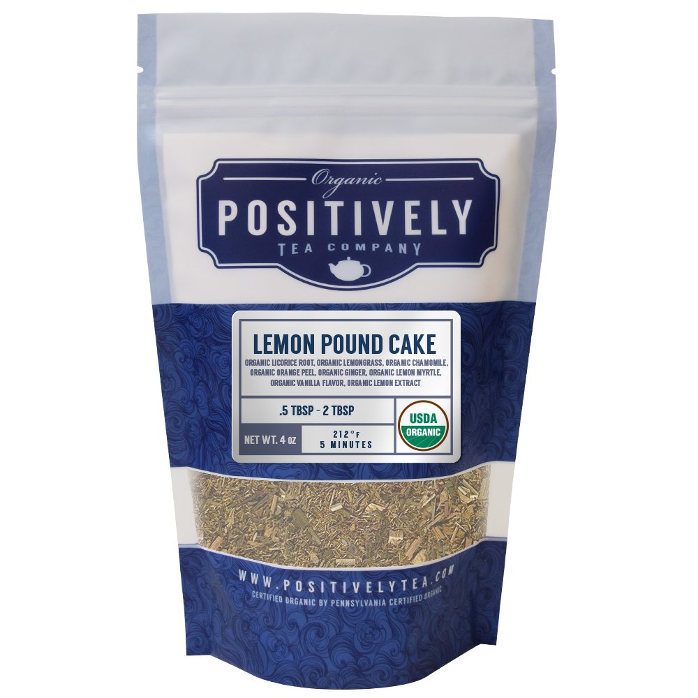 Lemon Pound Cake Herbal - Loose Leaf Tisane