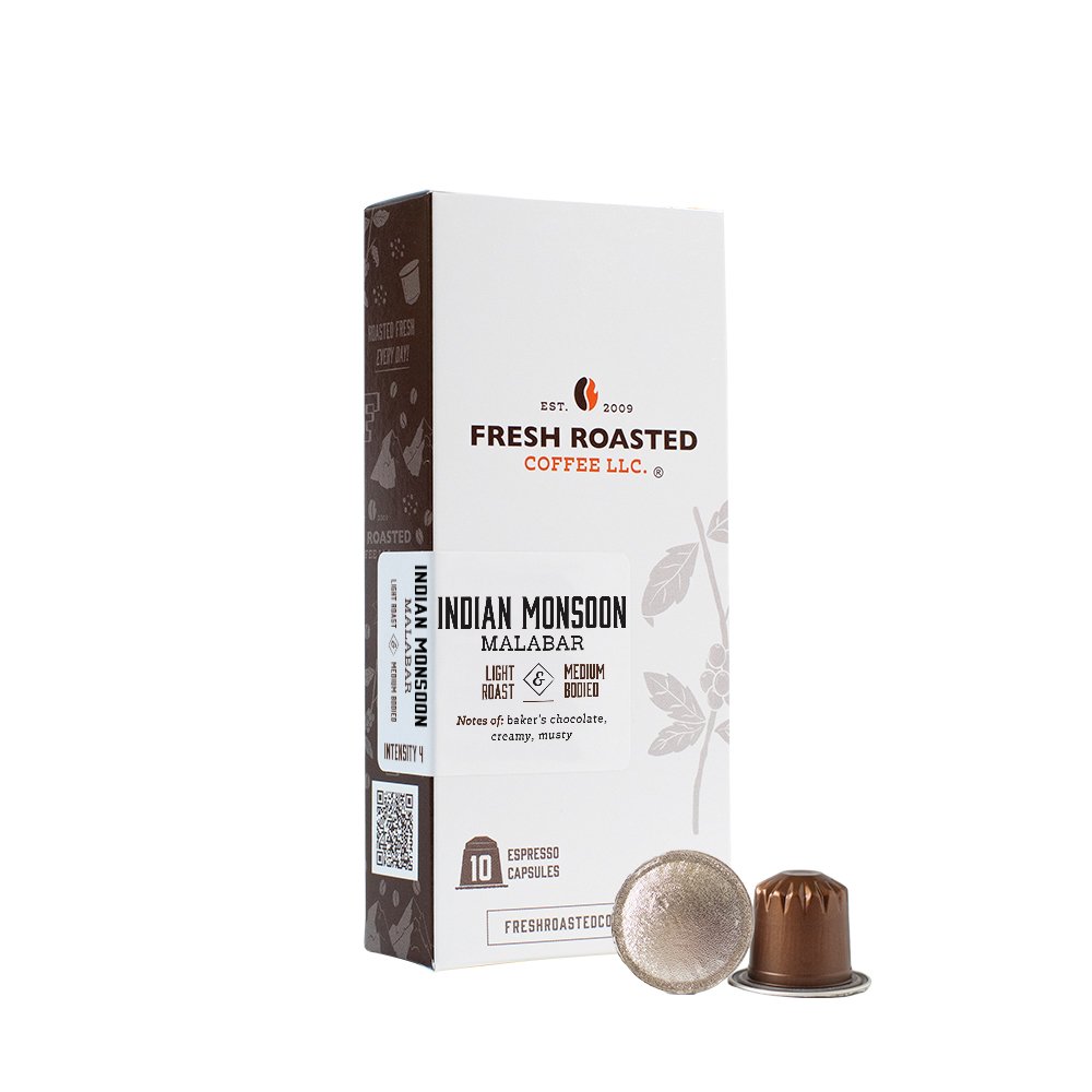 Indian Monsoon Malabar - Espresso Capsules