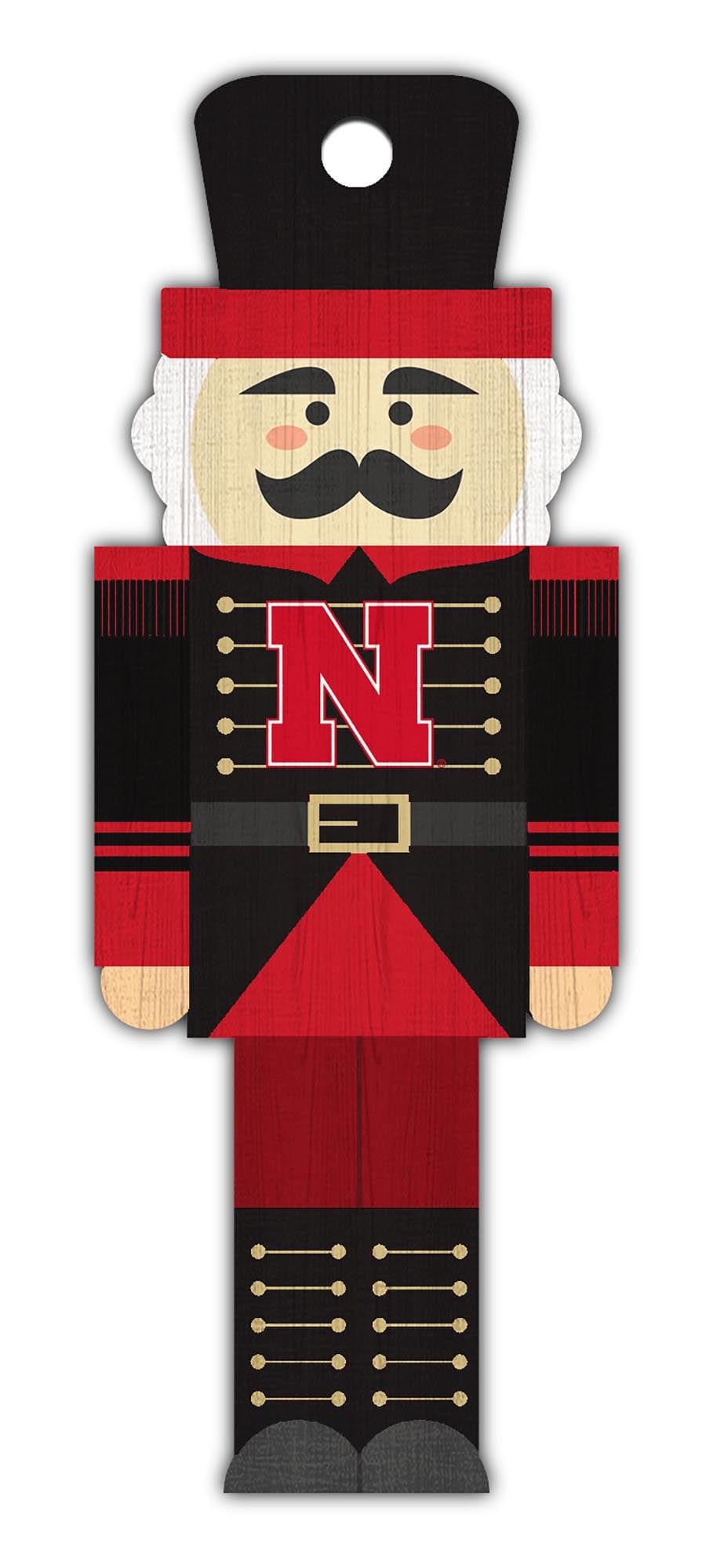 Nebraska Nutcracker Ornament