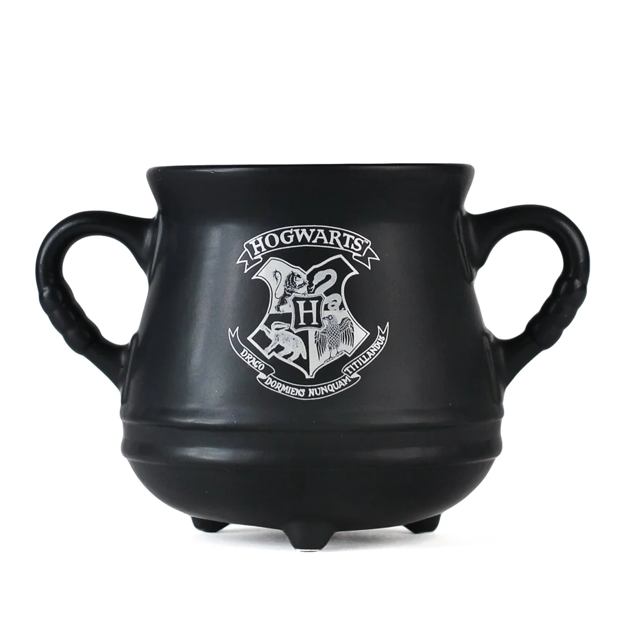 Harry Potter mug with heat changing Marauder's Map in black