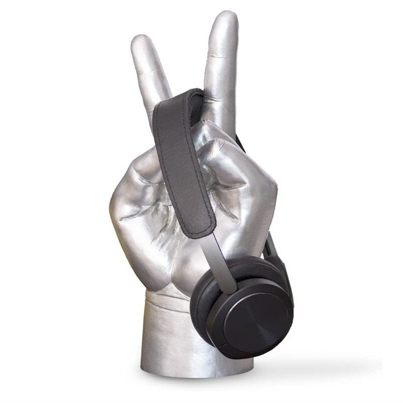 Luckies Rock on Headphone Display Stand, Gold