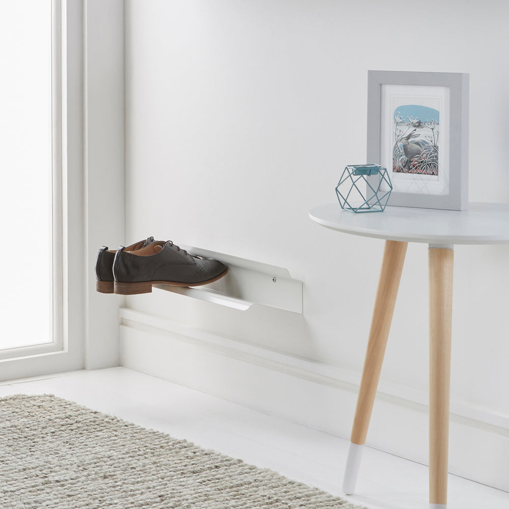 horizontal shoe rack