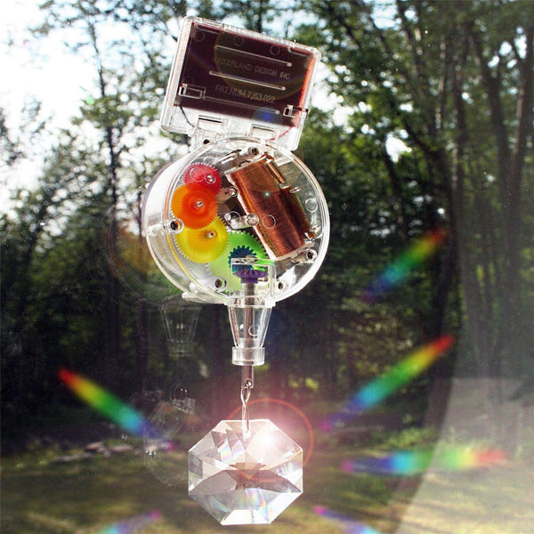 Rainbow Maker Crystal Solar Powered Window Decoration