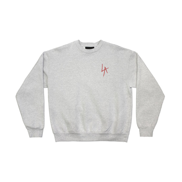 LOCAL AUTHORITY LA SLASH CREW NECK Lサイズ-