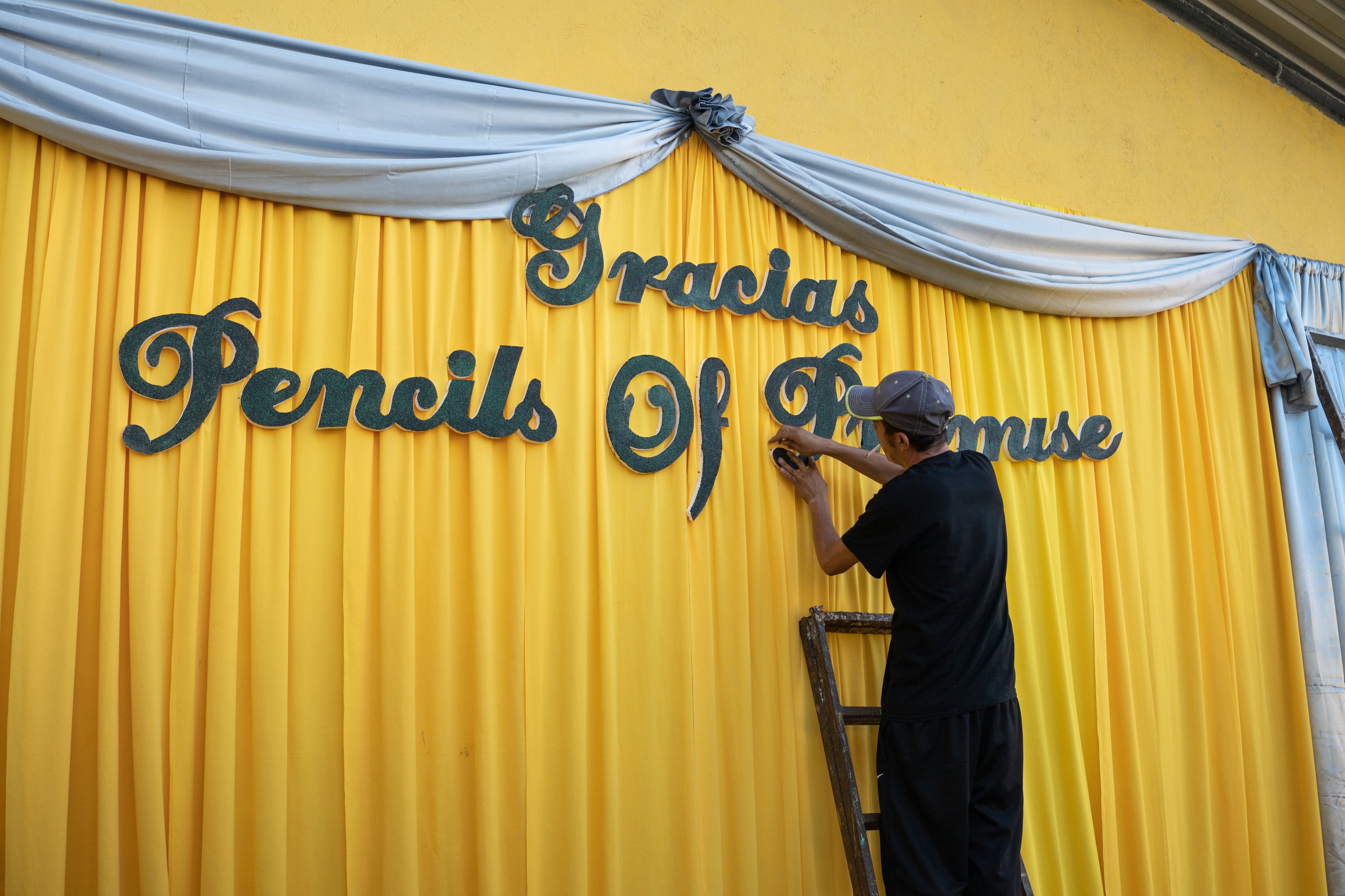 Pencils of Promise Curtain