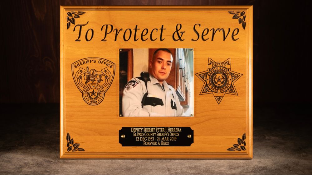 Sheriff Plaque