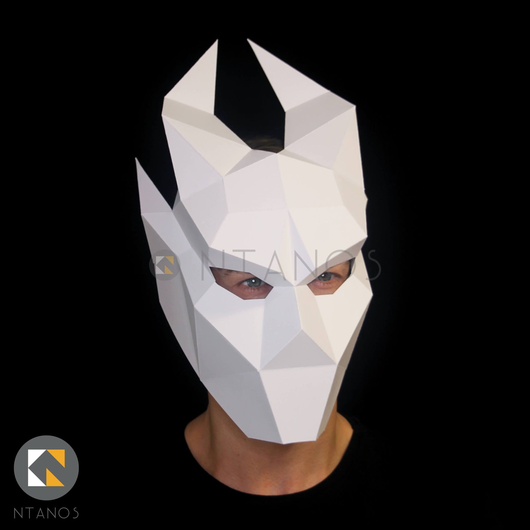 Ifrit Demon Mask | Papercraft Masks Templates By Ntanos | Instant Download