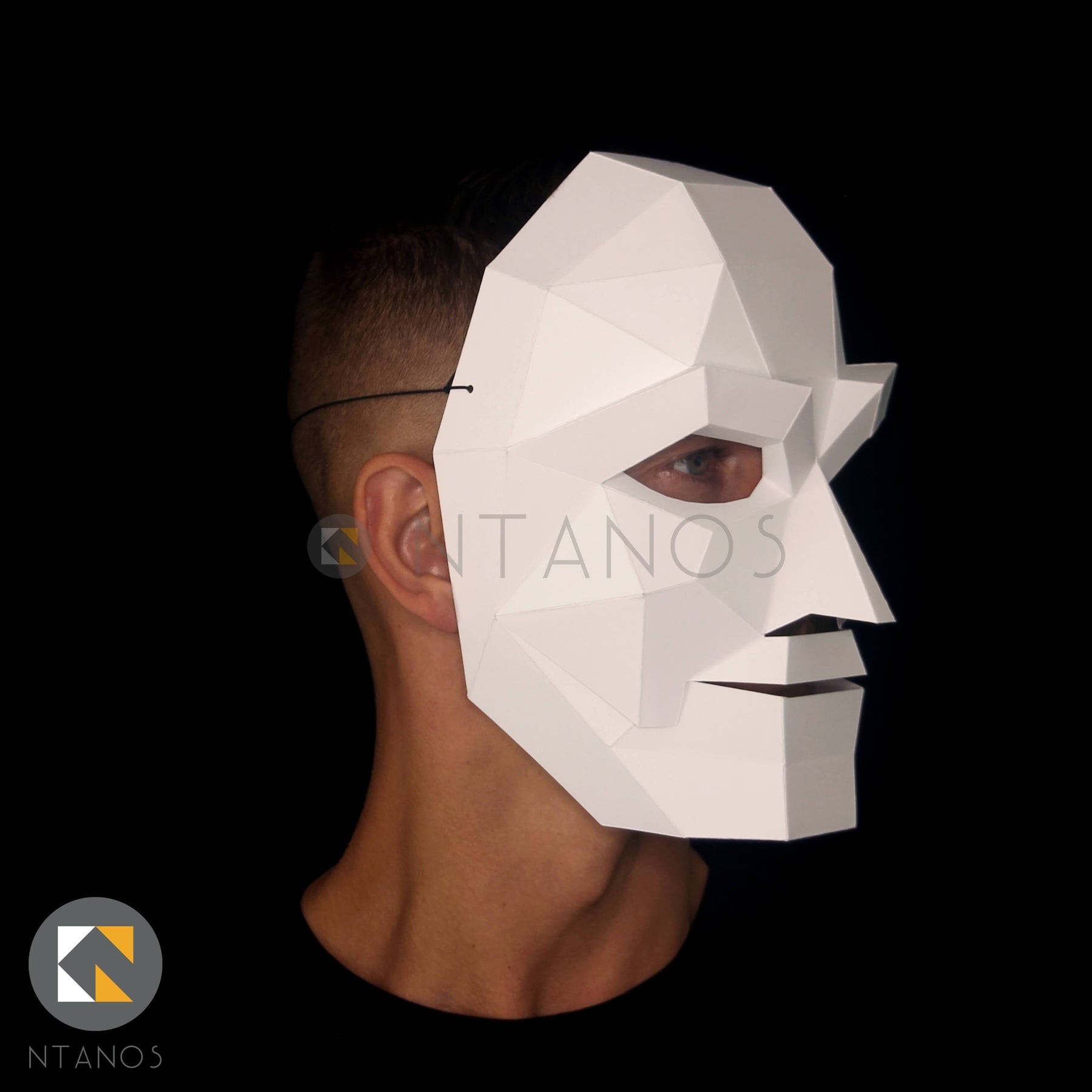 General Klytus 3D Paper Mask | Papercraft Masks Templates By Ntanos