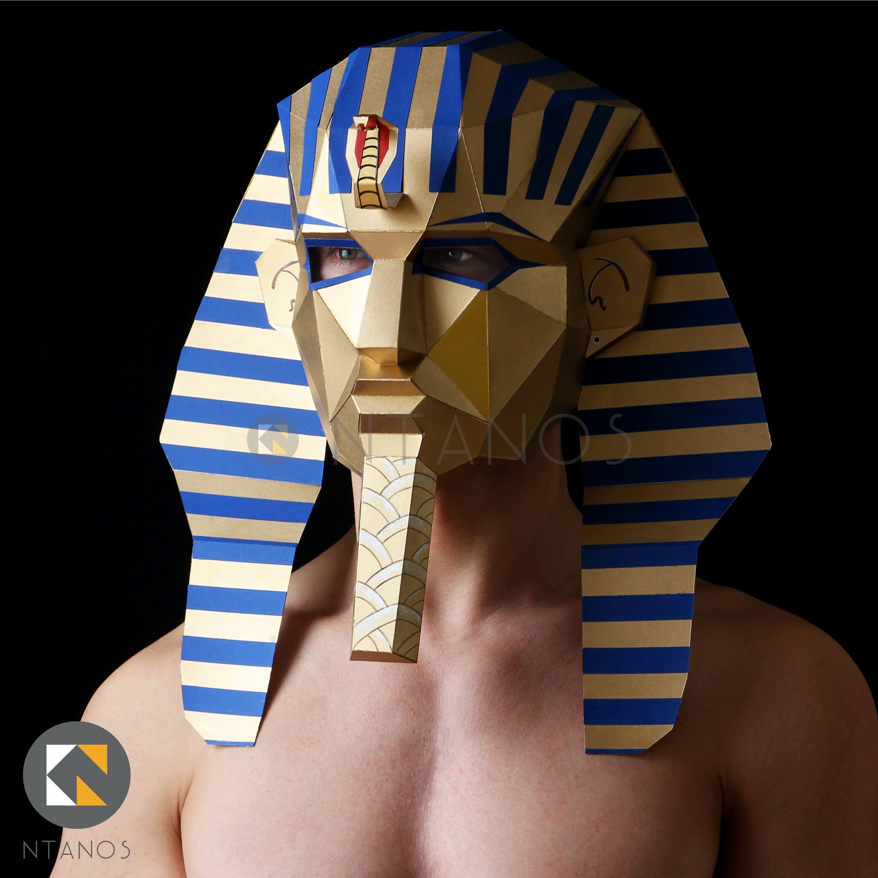 Pharaoh Paper Mask Papercraft Masks Templates By Ntanos