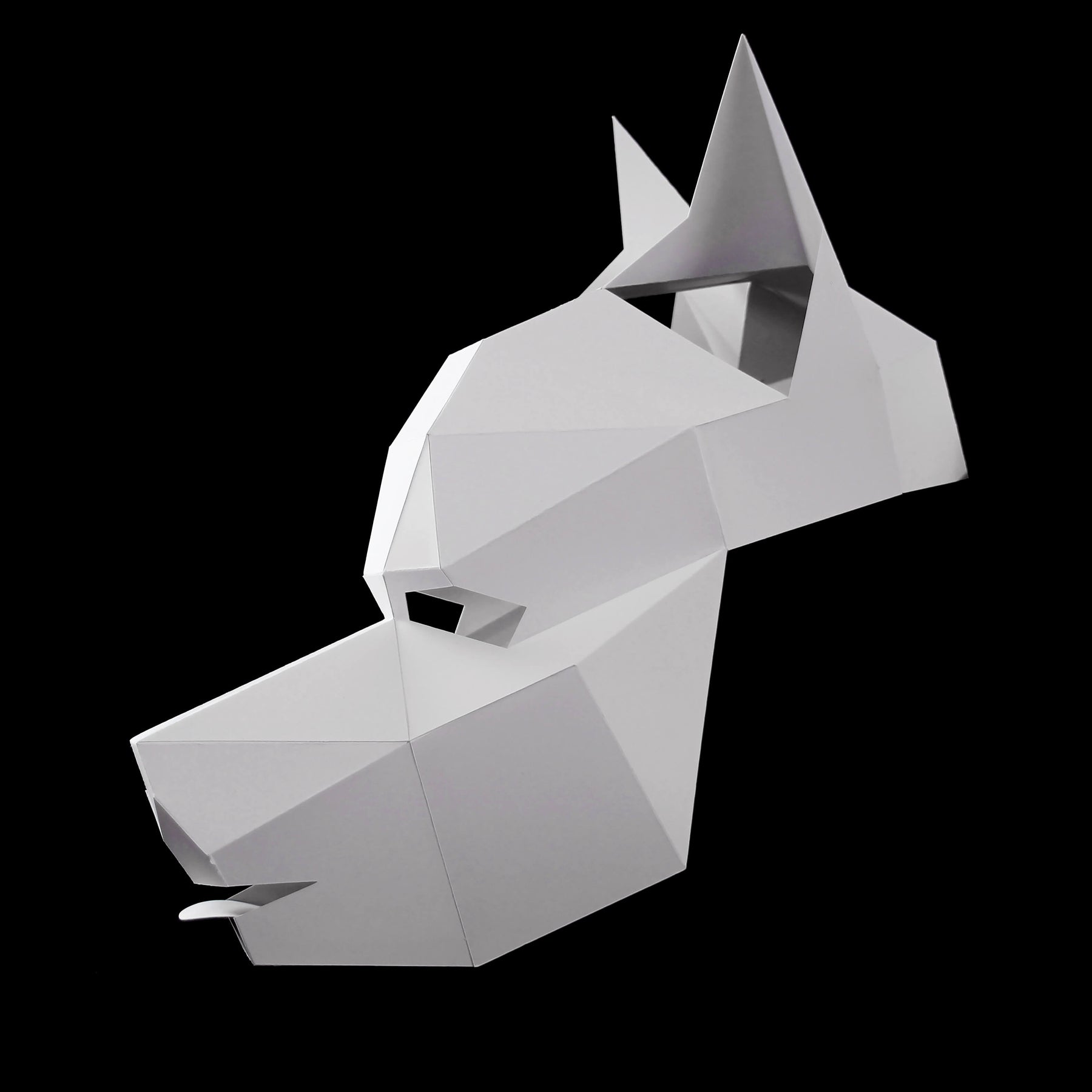 Dog Mask | Papercraft Masks PDF Templates By Ntanos