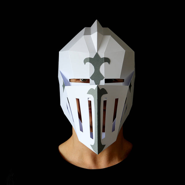 Knight Armour Paper Mask | Papercraft Masks By Ntanos | Crafted By You