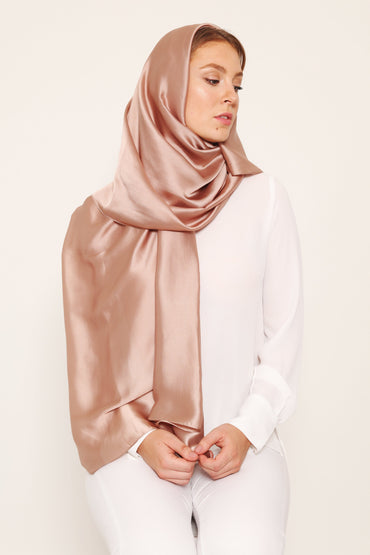 RAYON HIJAB GOLD BLUSH - Store WF