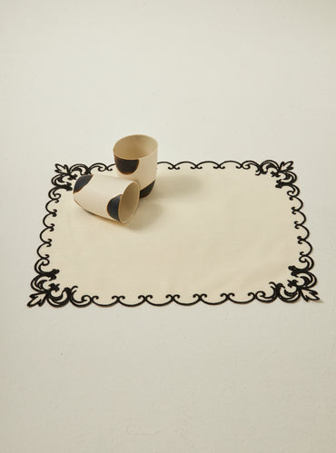 Luxury Embroidery Table Placemat