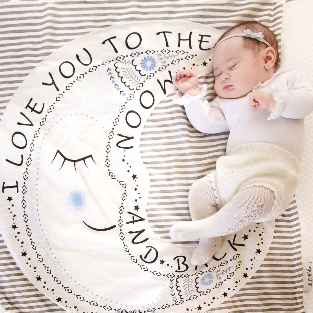 moon swaddle blanket