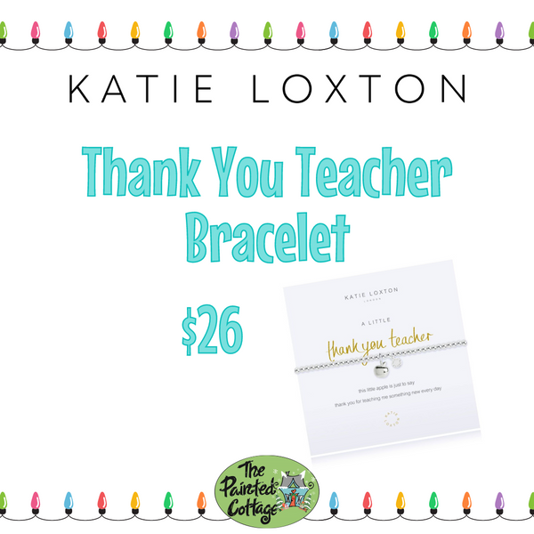 gift for teacher katie loxton meaningful bracelet thank you