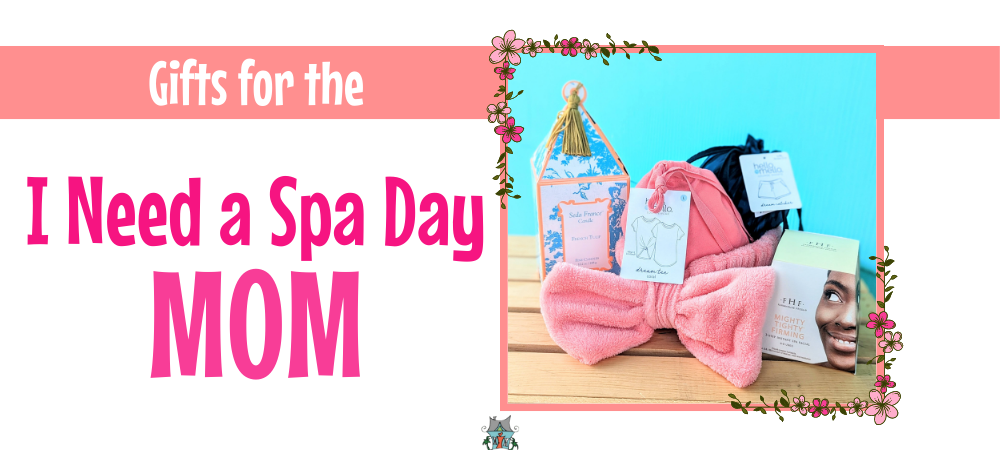 Mother's Day gift ideas treat mom to a spa day at home with skincare relax and calm with gifts from The Painted Cottage, Edgewater Maryland