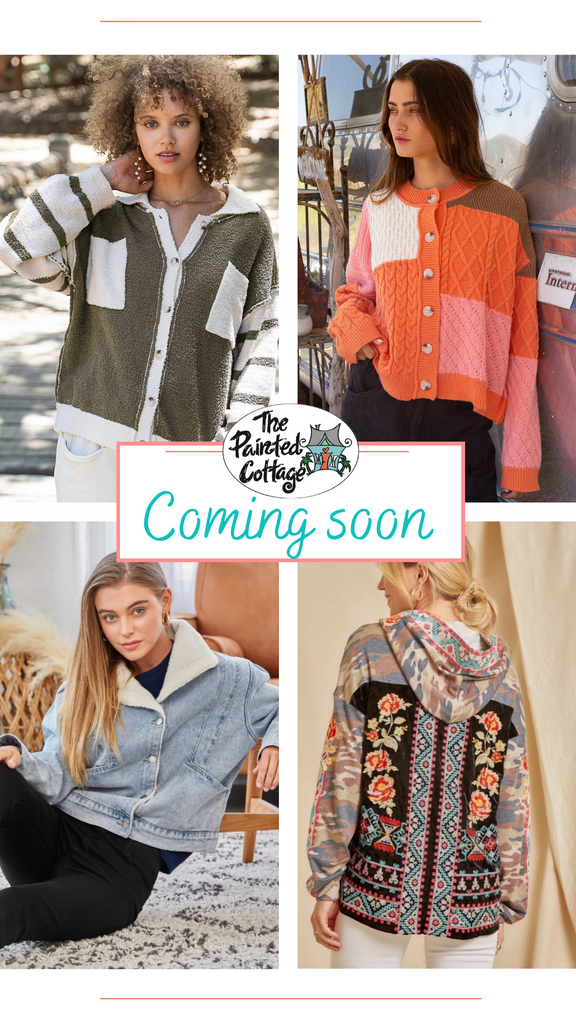 shop new fall fashion, womens apparel at the painted cottage maryland