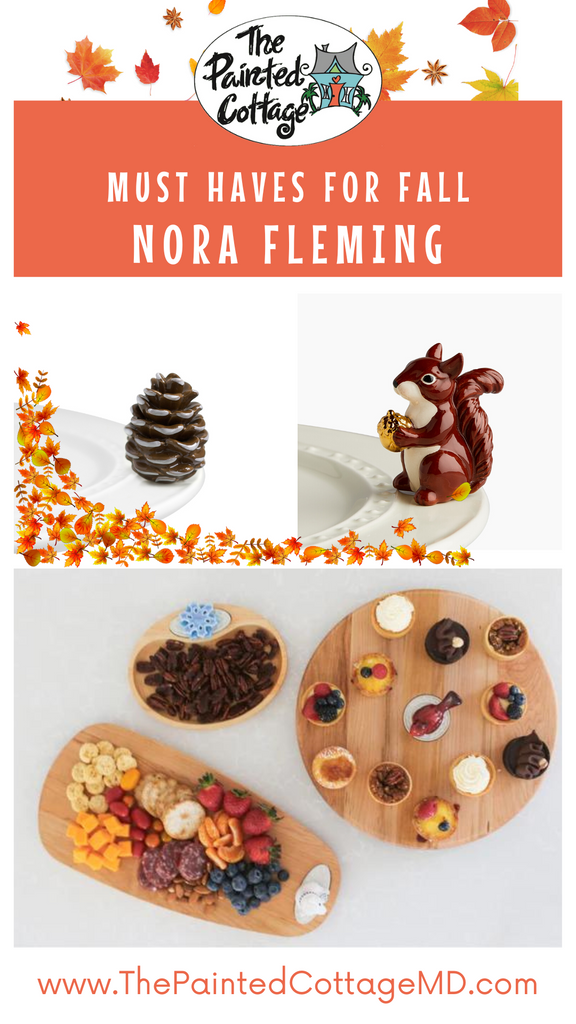 shop fall nora fleming minis and dishware at the painted cottage in edgewater maryland