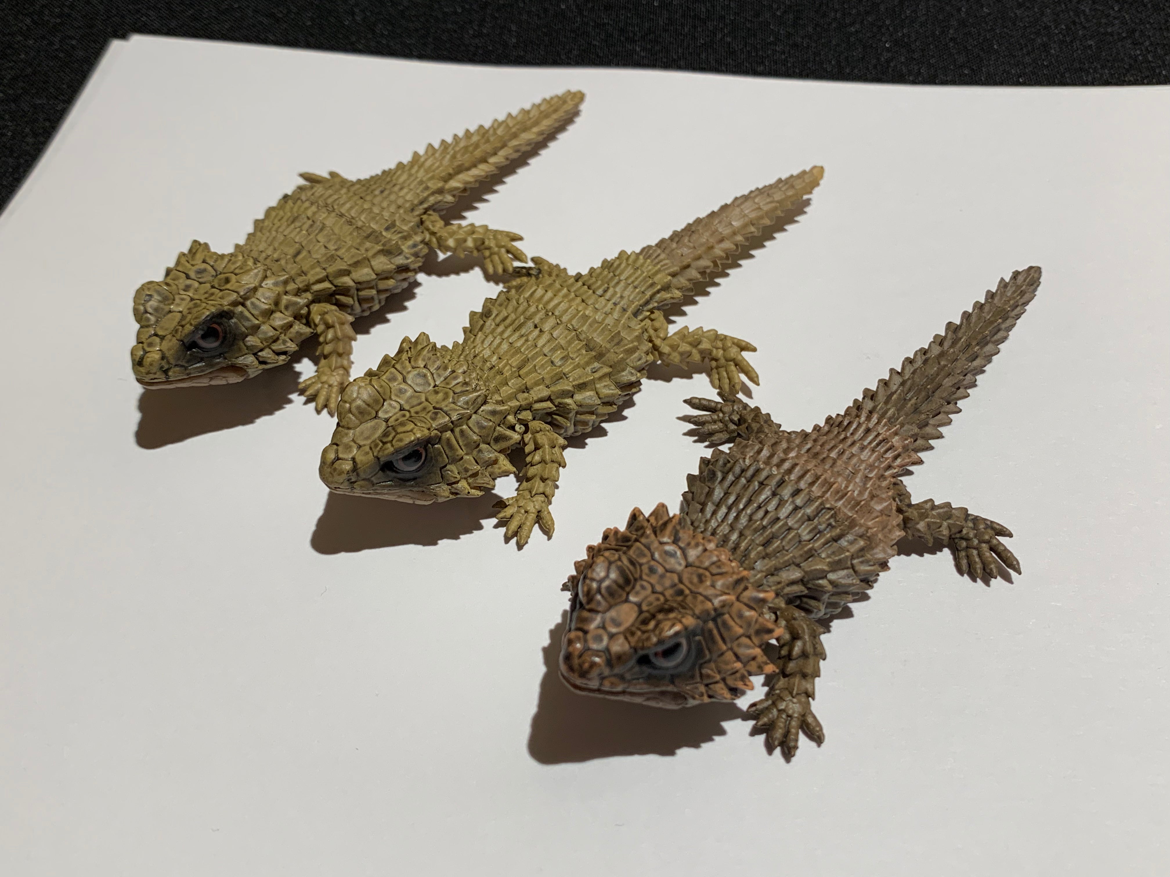Gashapon Armadillo Lizard Asst.