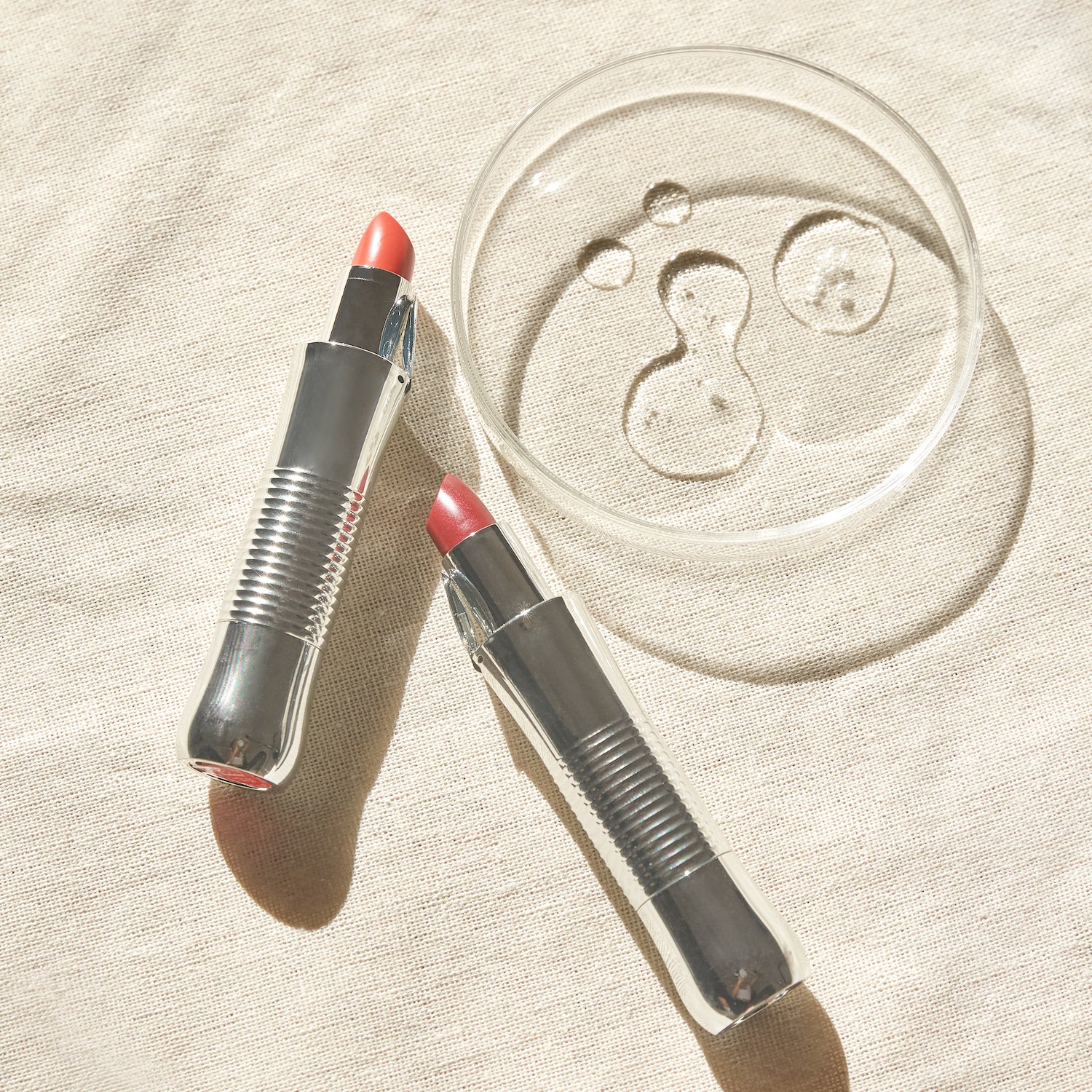 Dr. Kaplan's Lipstick formula is featured here and showcases that it also has SPF to protect your lips.