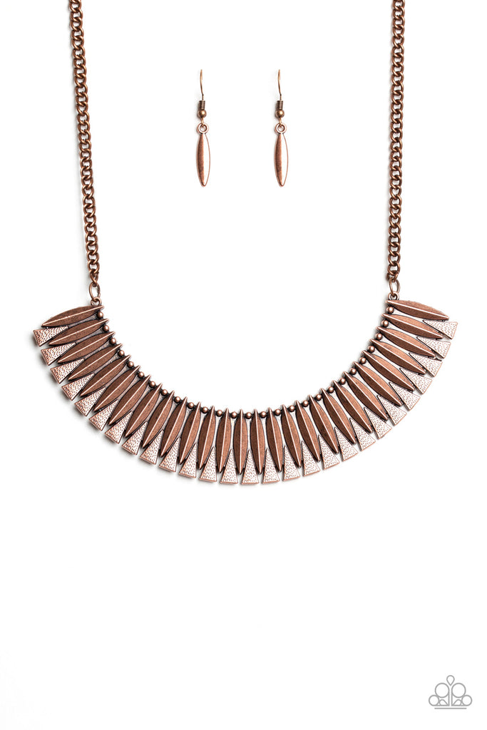 The Mane Ingredient - Copper Necklace - Paparazzi Accessories