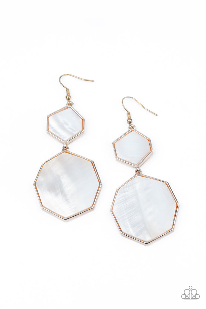 Paparazzi Basic Bravado Rose Gold Earrings