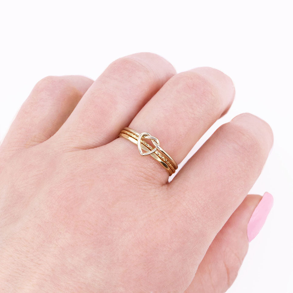 Golden Heart Ring - Lisa Maxwell