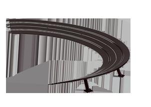 Carrera High Banked Curve 3/30 20576 – Slot Car Space Solutions