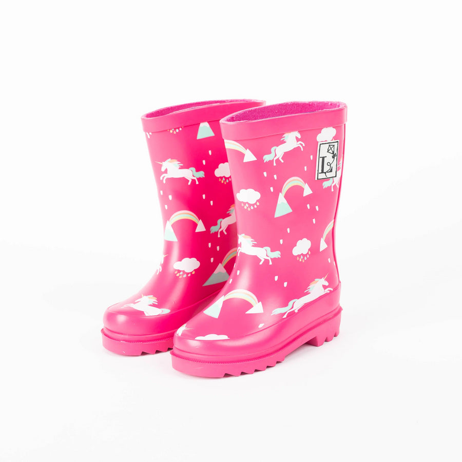 rain boots unicorn