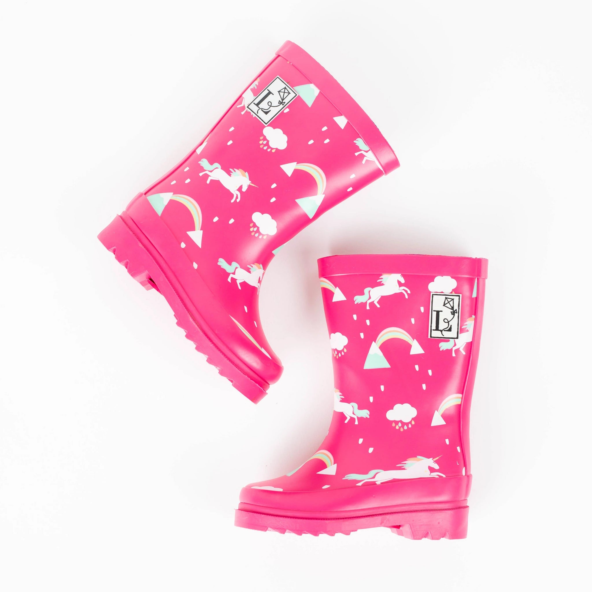 Unicorn Pink Rain Boot – London Littles