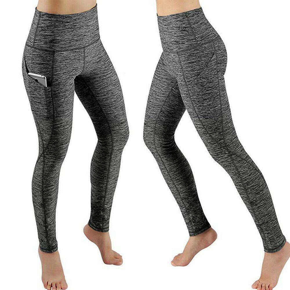 Amazon.com: AIMILIA Butt Lifting Anti Cellulite Leggings for Women High  Waisted Yoga Pants Workout Tummy Control Sport Tights Black : Sports &  Outdoors