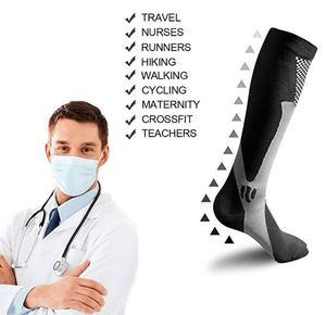 High Graduated Compression Socks 20-30mmHg (Pack of 2)